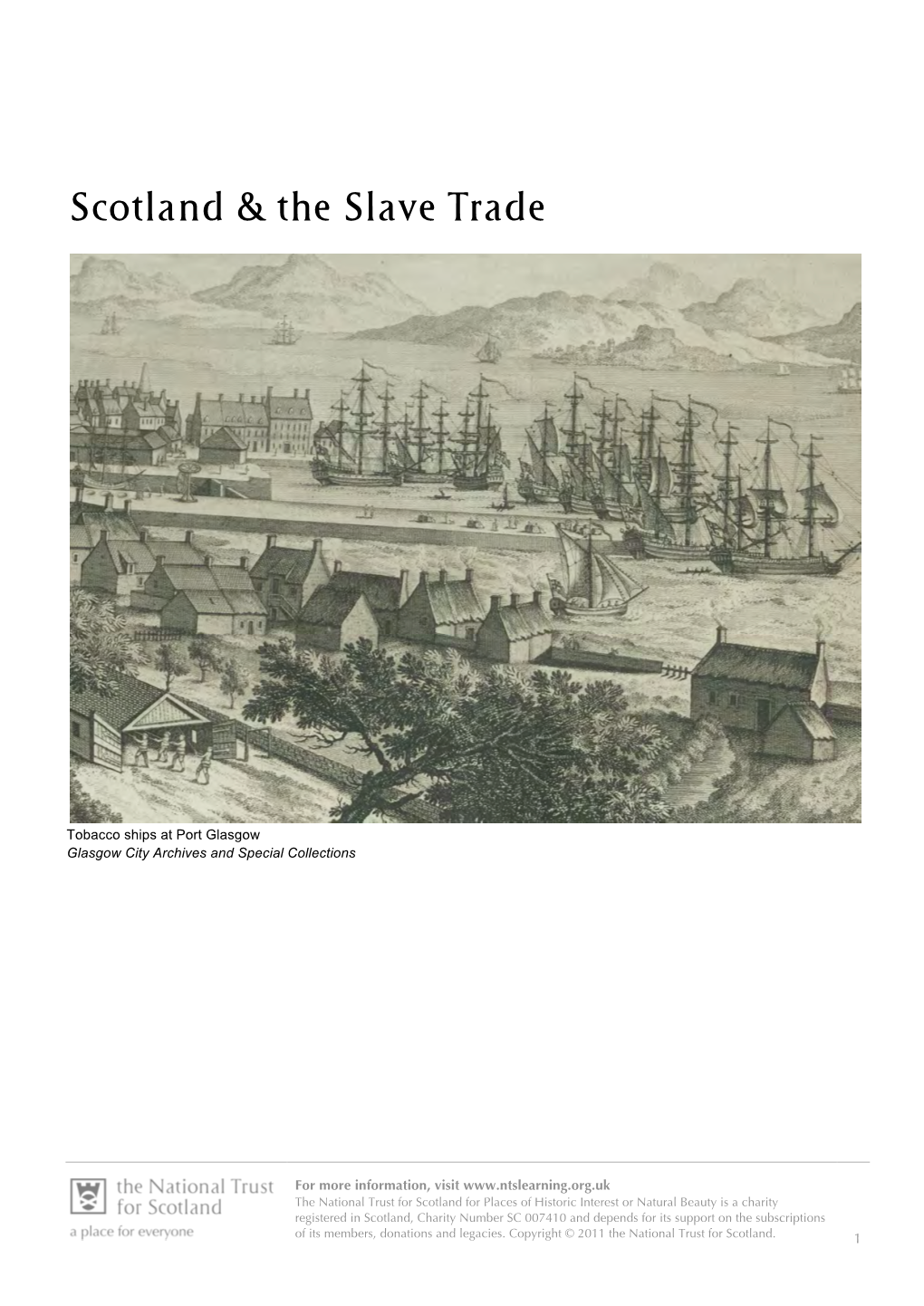 Scotland & the Slave Trade