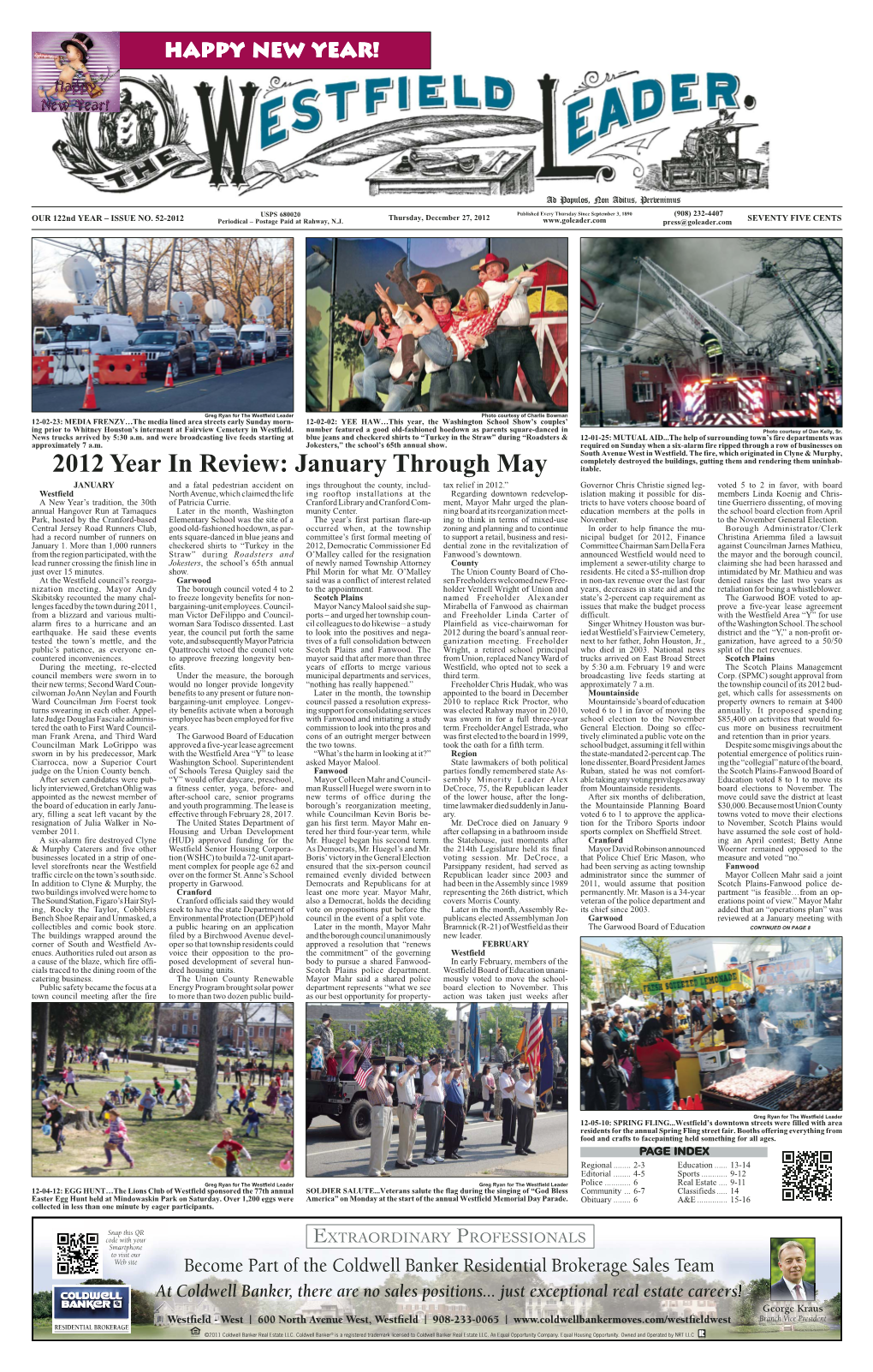 2012 Year in Review: January Through May Itable