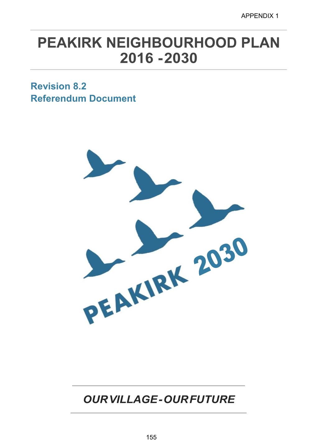 Peakirk Neighbourhood Plan 2016 - 2030