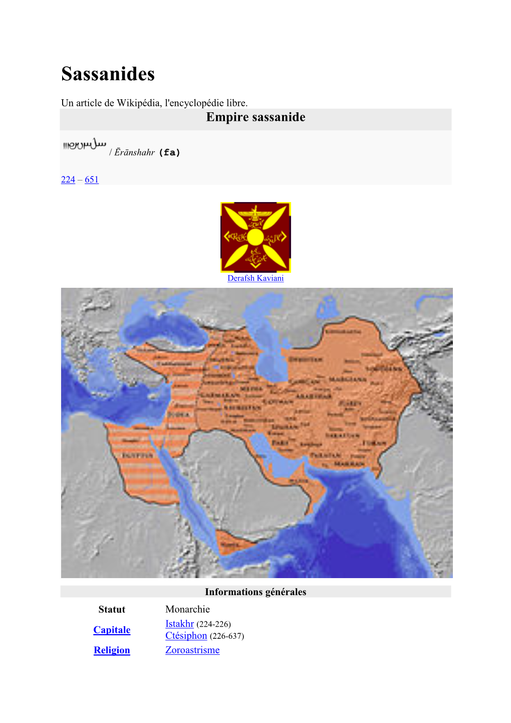 Empire Sassanide