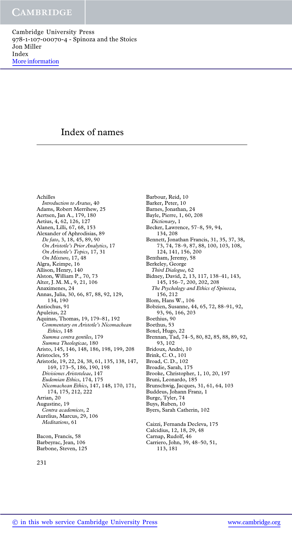 Index of Names