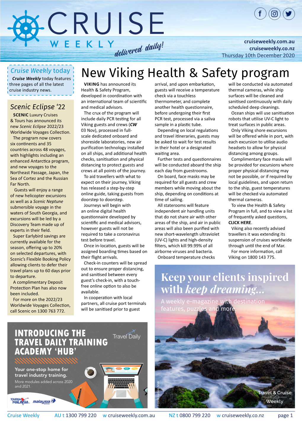 New Viking Health & Safety Program