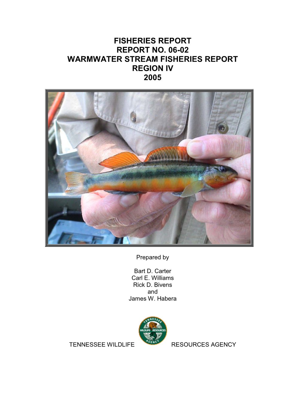 Fisheries Report Report No