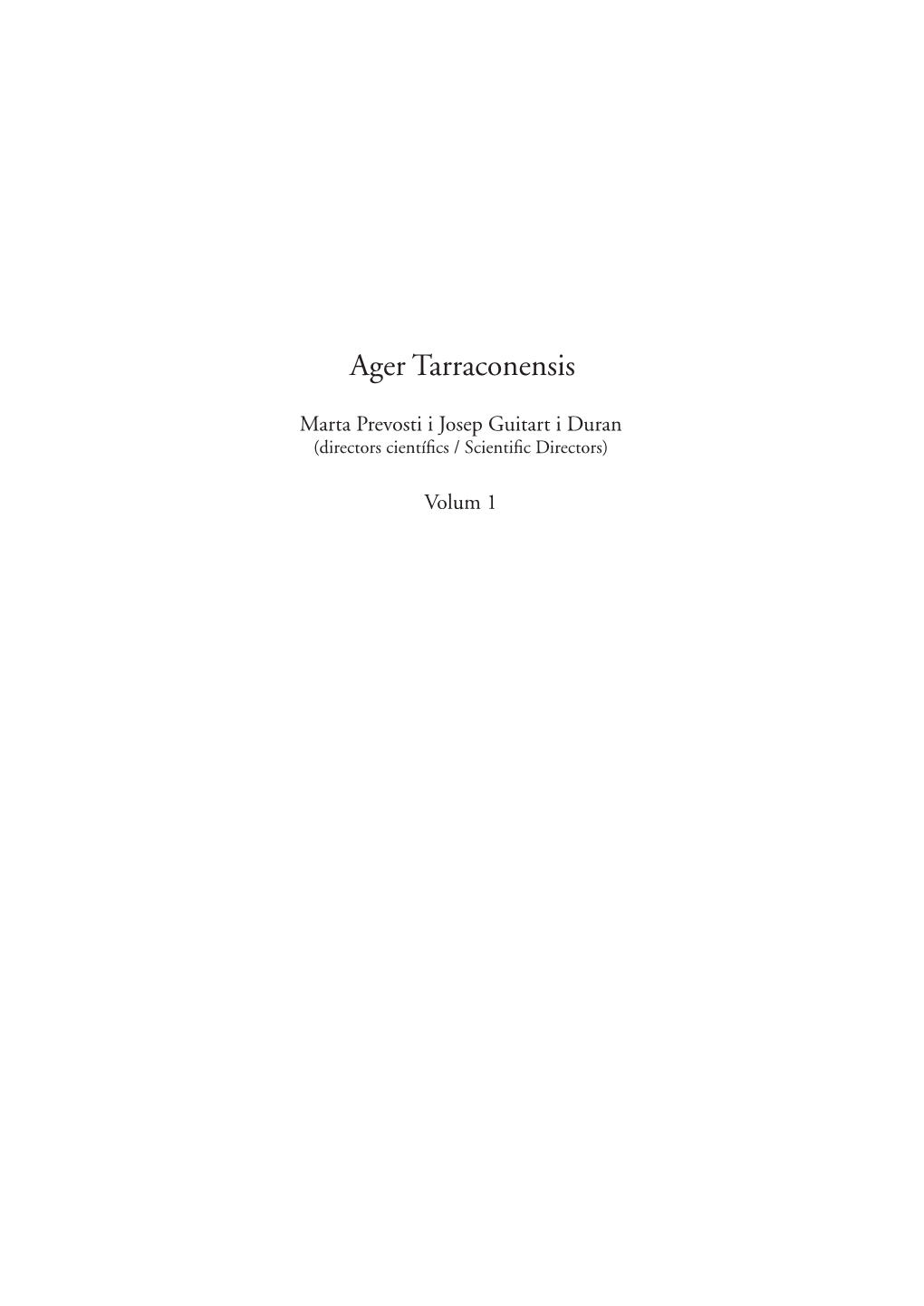 Ager Tarraconensis