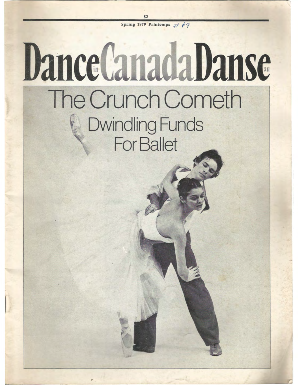 TORONTO DANCE THEATRE 80 Winchester Street Groliing Toronto M4X 1 B2 GROW (416) 967-1365 March 6·8 RO