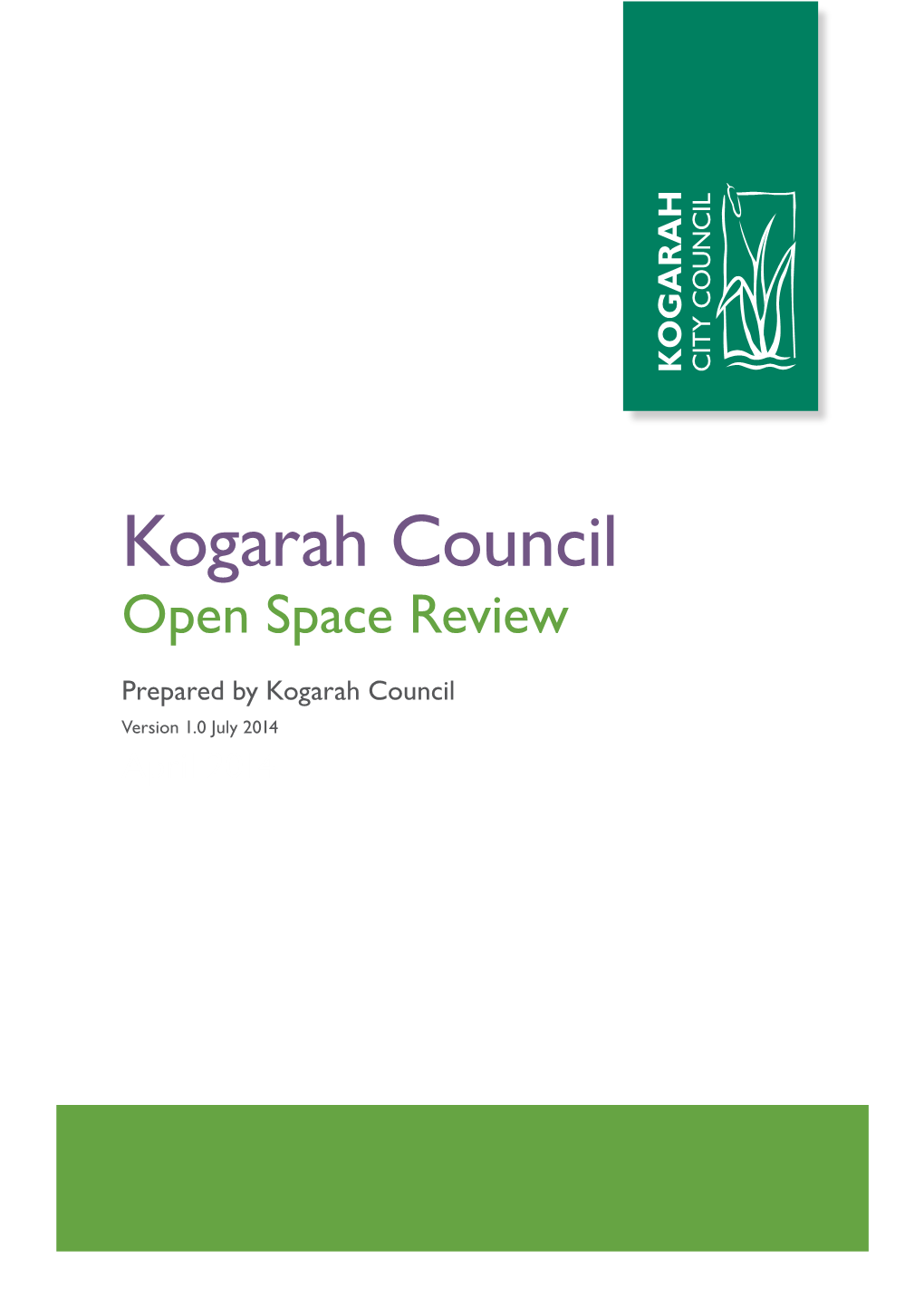 Kogarah Council Open Space Review
