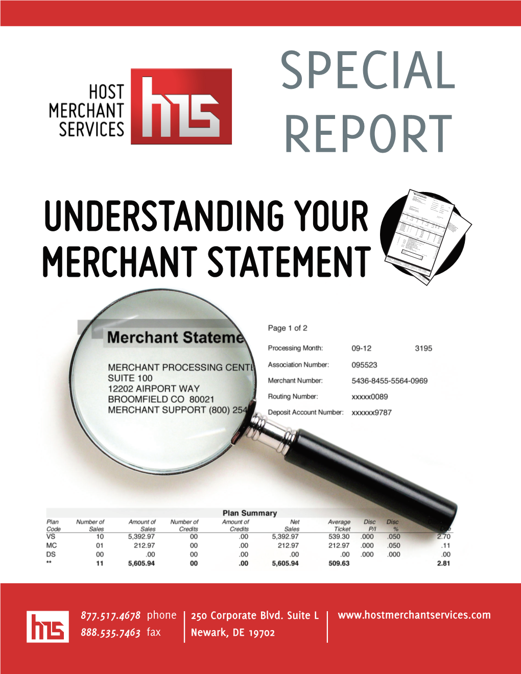 Understanding Your Merchant Statement