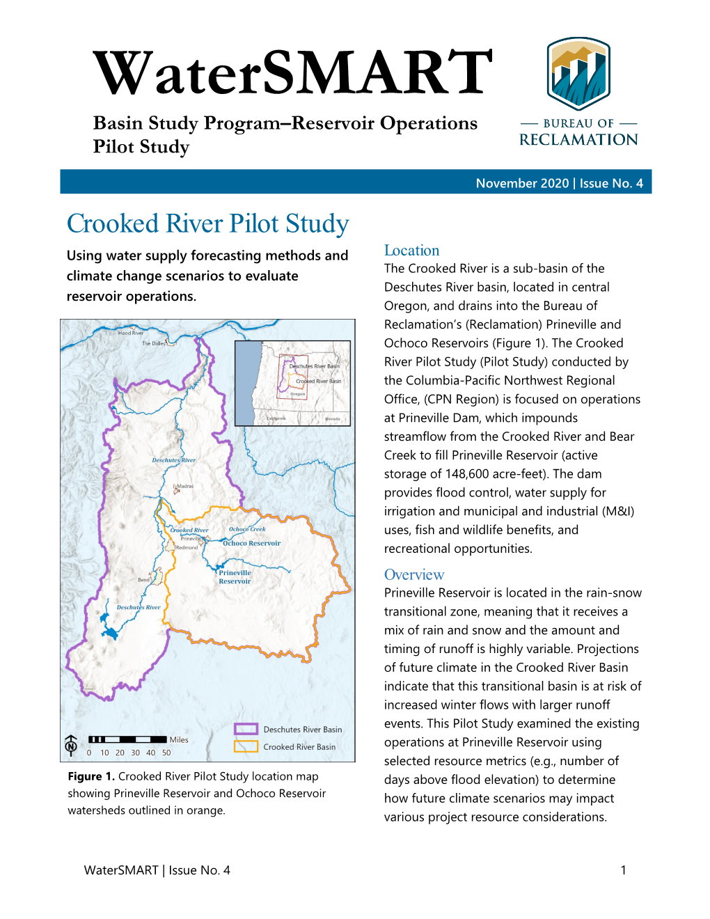 Crooked River Pilot Study