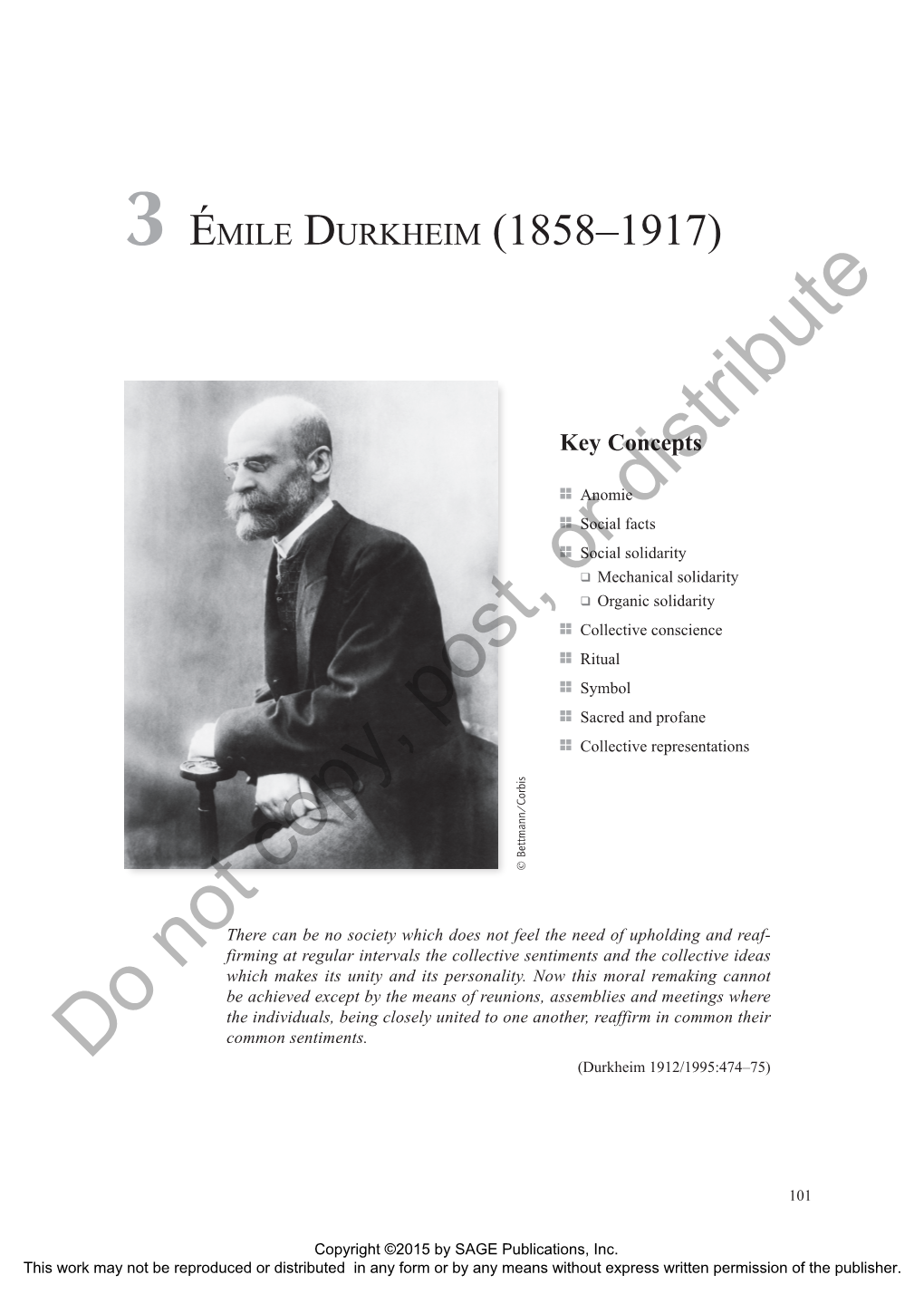 3 Émile Durkheim (1858–1917)