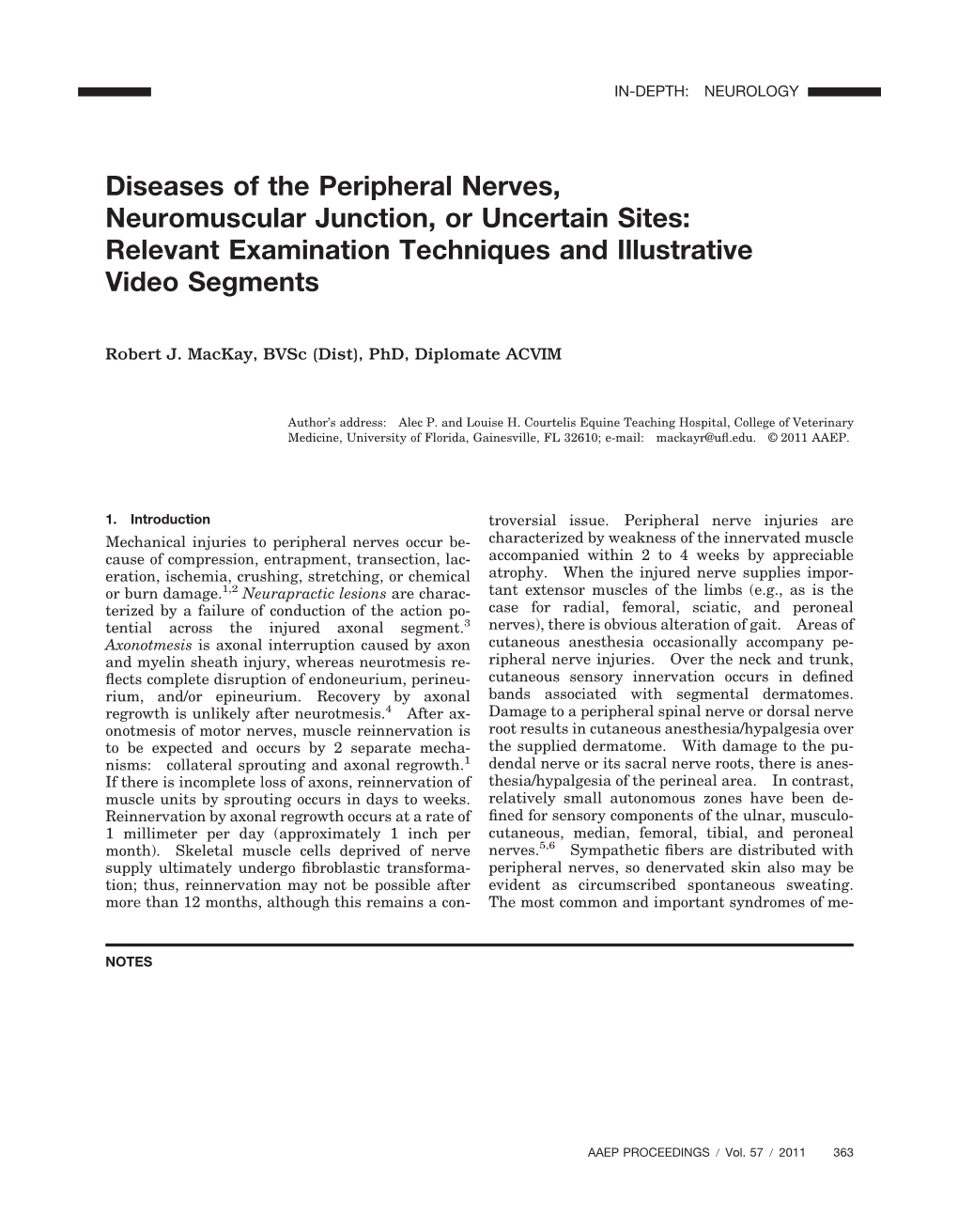 Diseases of the Peripheral Nerves, Neuromuscular Junction, Or Uncertain Sites: Relevant Examination Techniques and Illustrative Video Segments