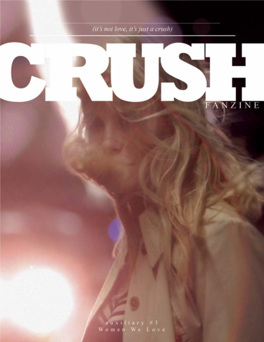 Crushfanzine Aux Issue #3 Women We Love