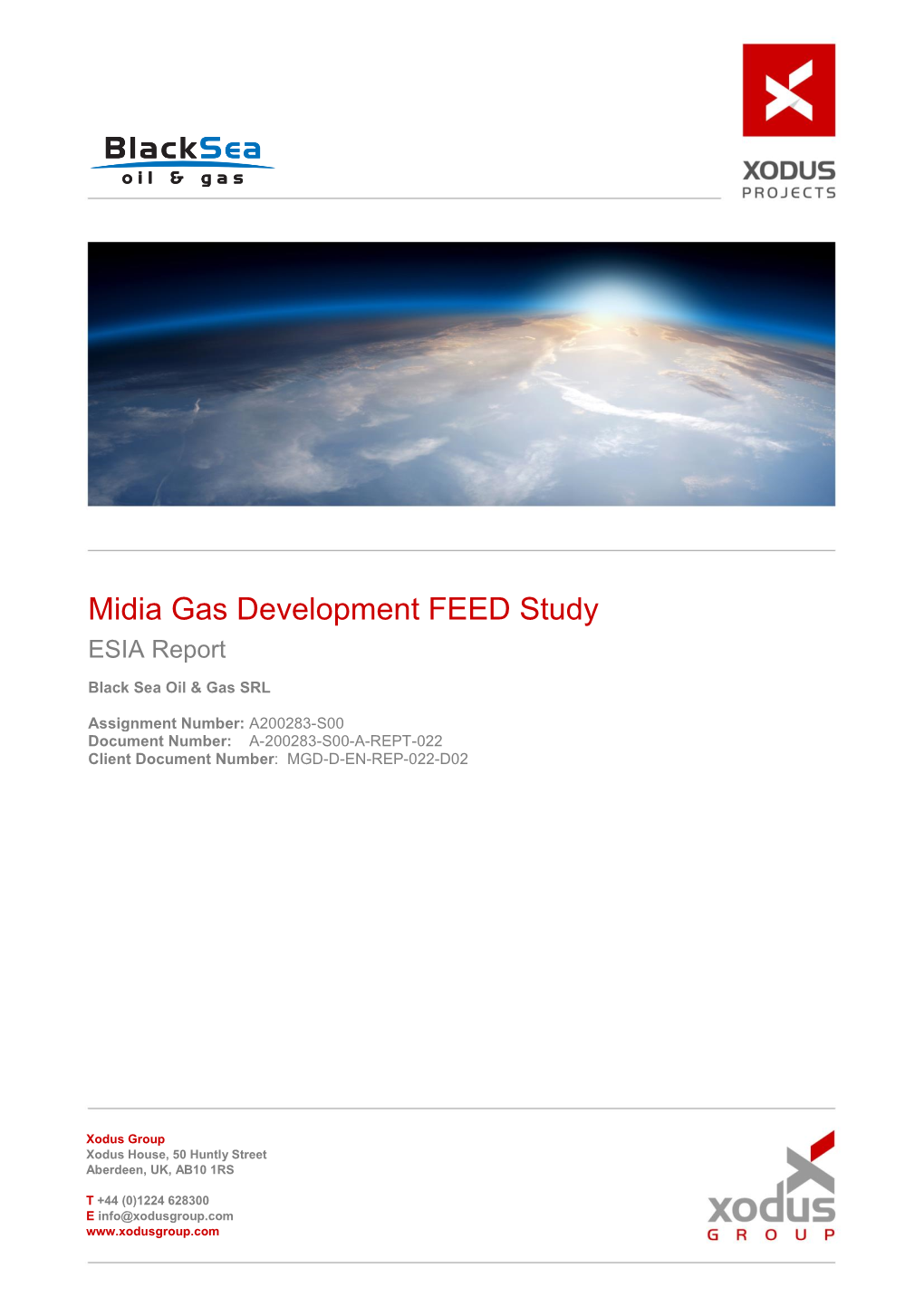 Midia Gas Development FEED Study