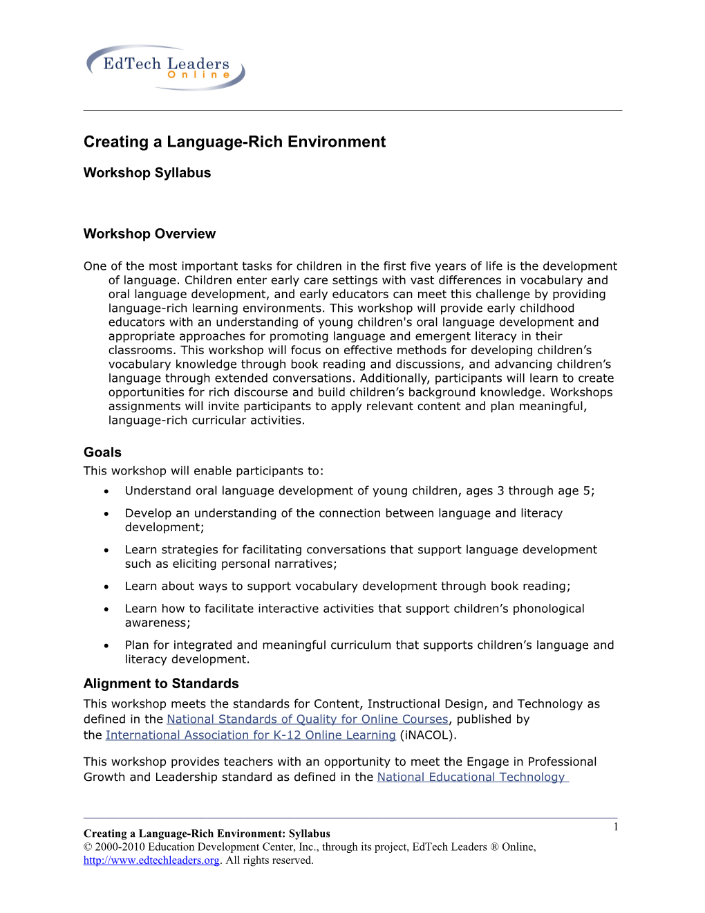 ETLO Document Template