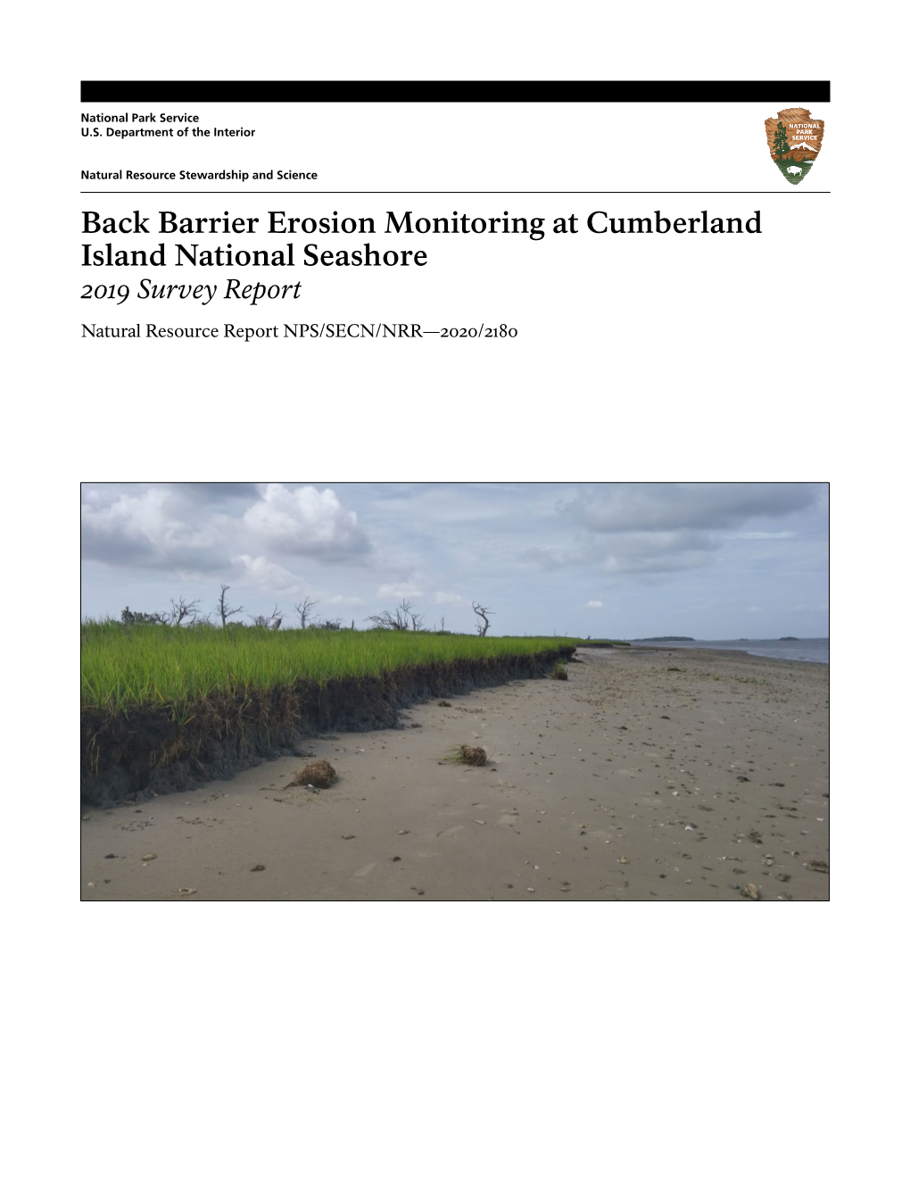 Back Barrier Erosion Monitoring at Cumberland Island National Seashore 2019 Survey Report