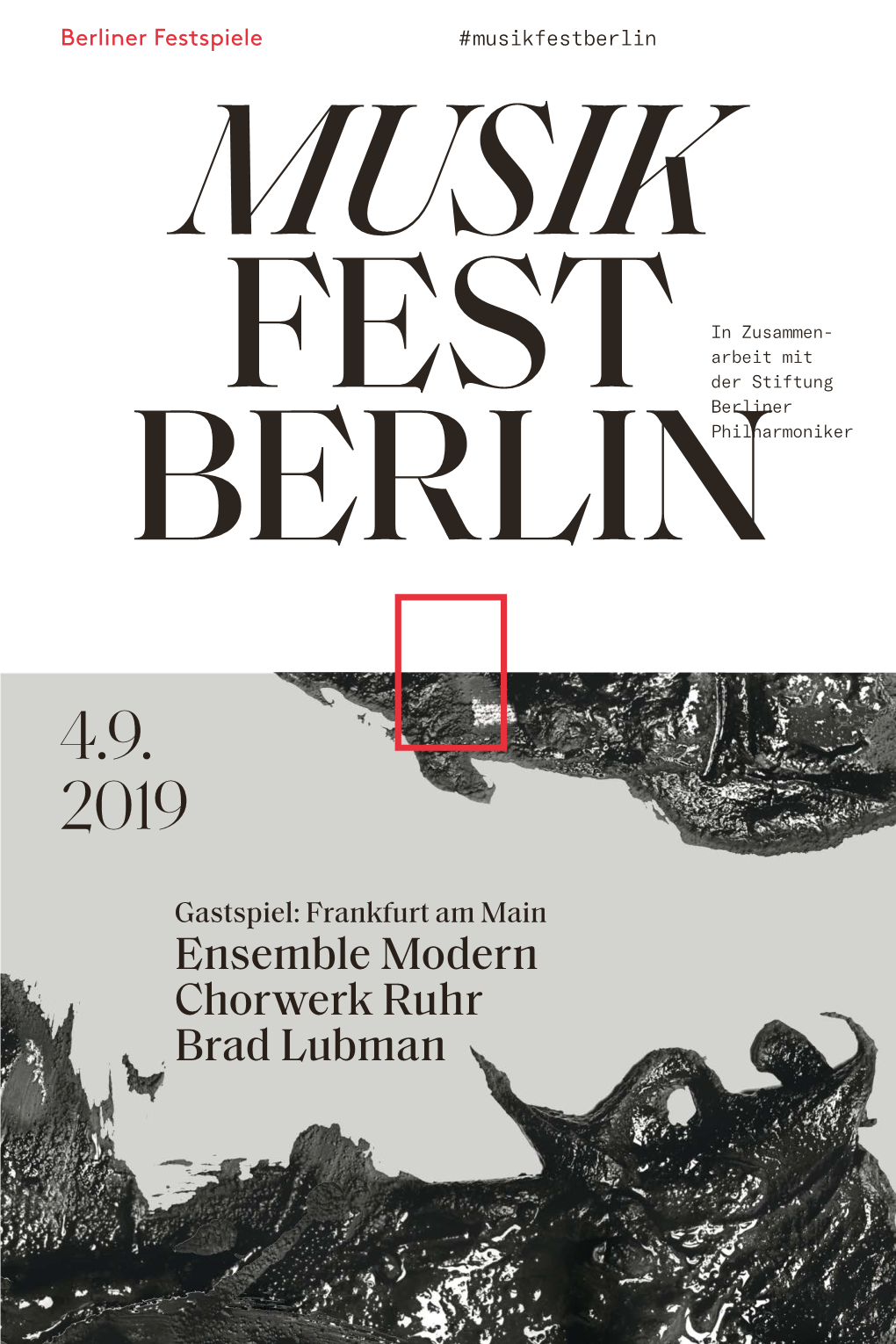 Musikfest Berlin 2019, Abendprogramm 4.9. 20