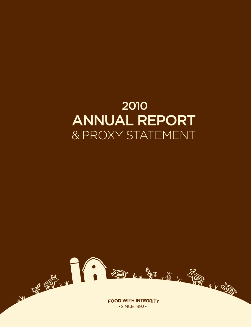 2010 Annual Report & Proxy Statement
