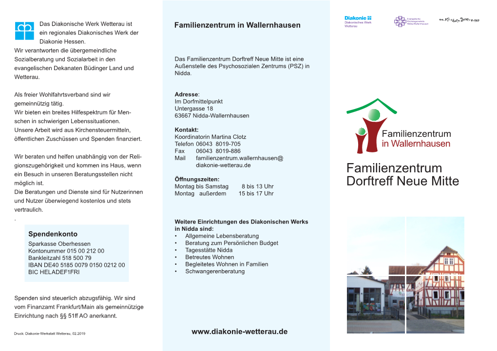 Familienzentrum Nidda Wallernhausen