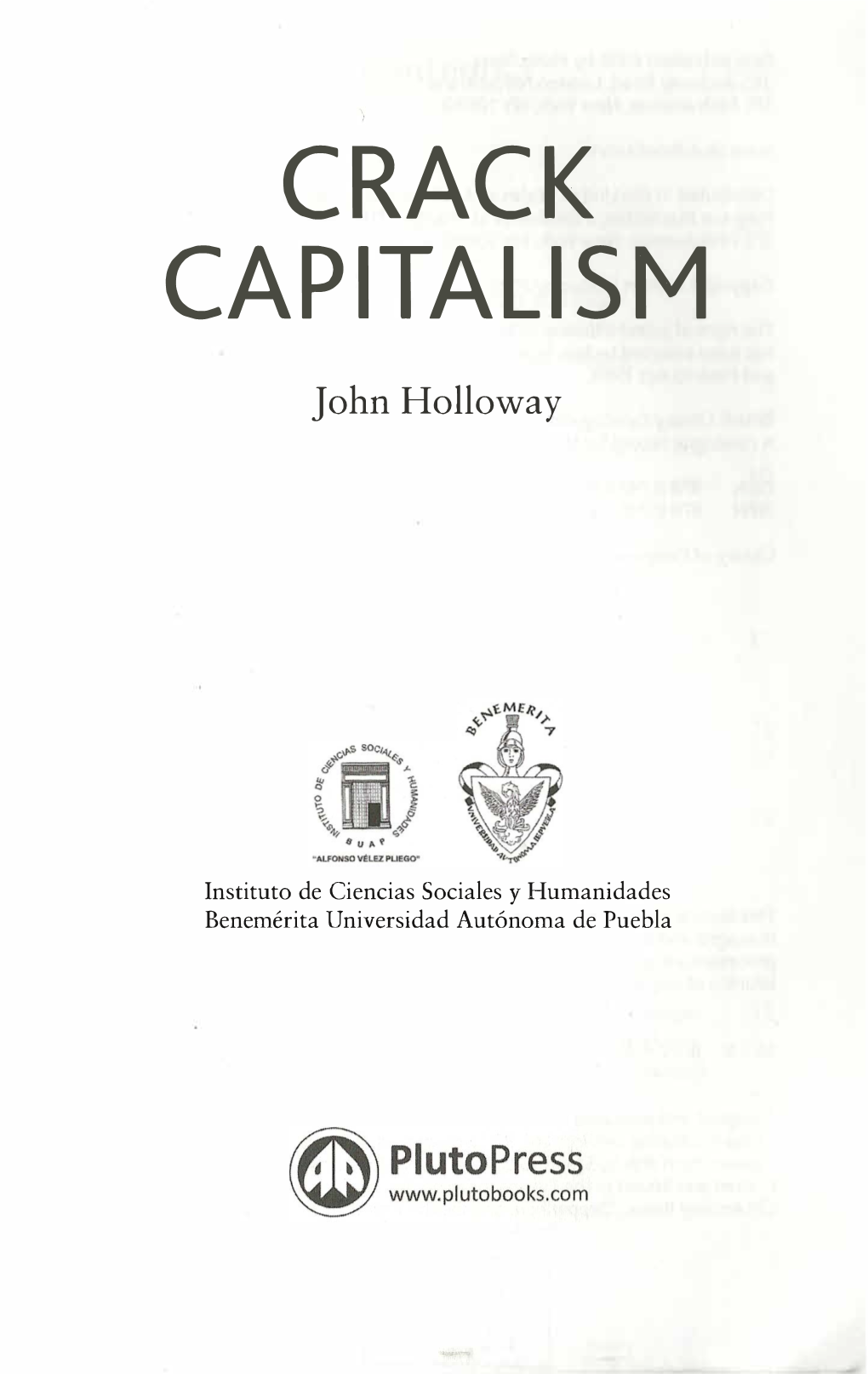 Holloway Crack Capitalism Ch 30