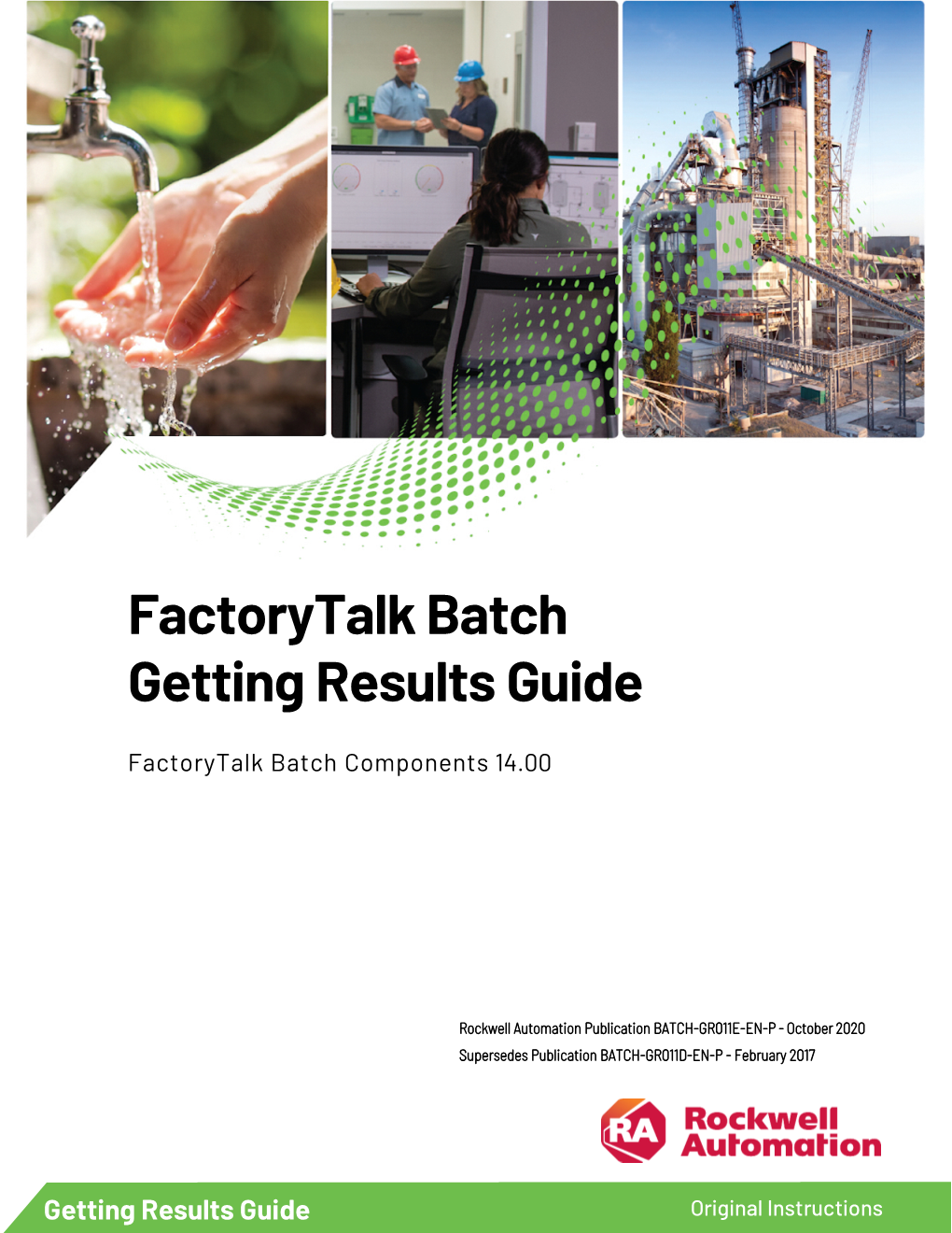 Factorytalk Batch Getting Results Guide