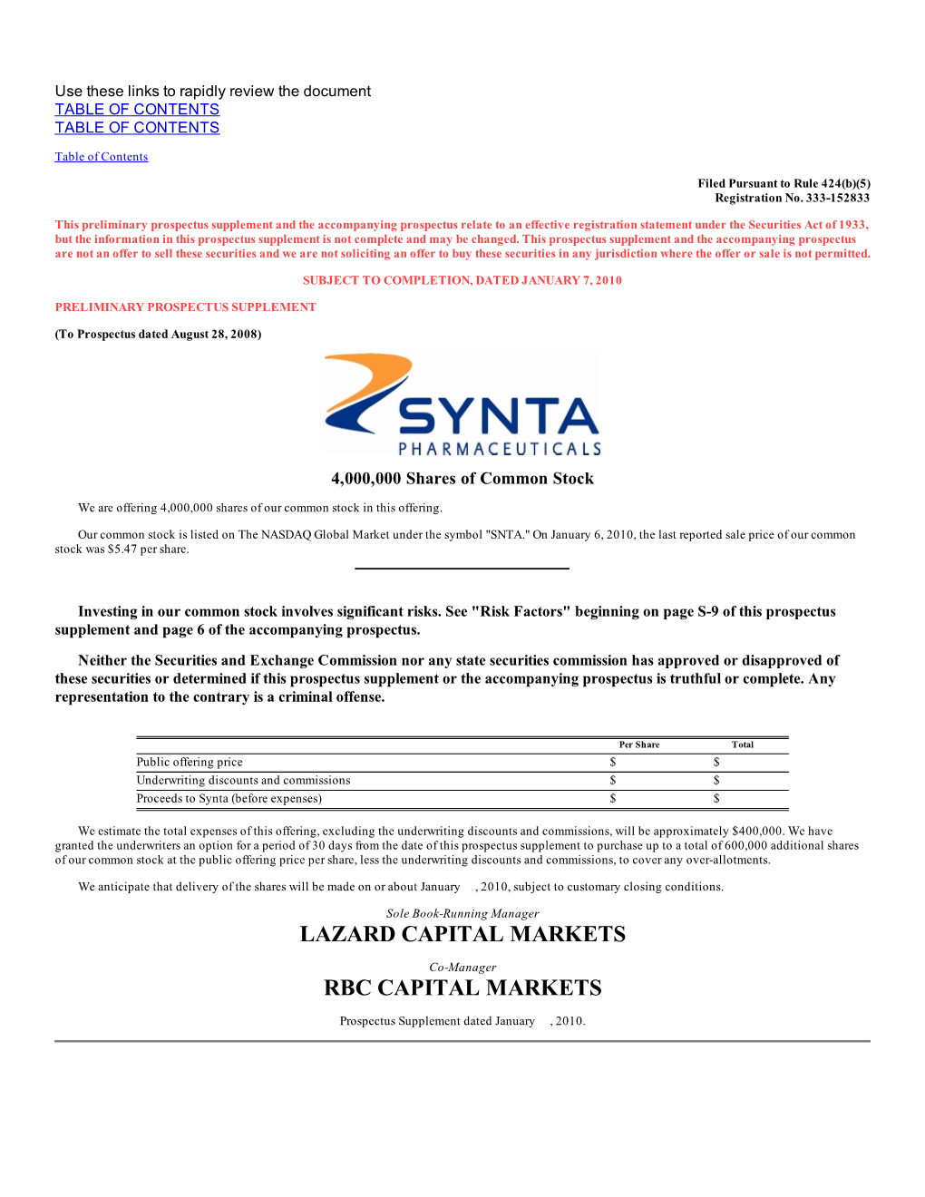 Lazard Capital Markets