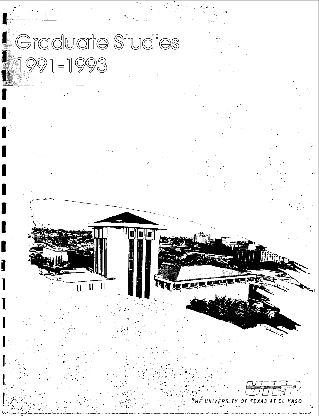 GRADUATE STUDIES 1991-1993.Pdf