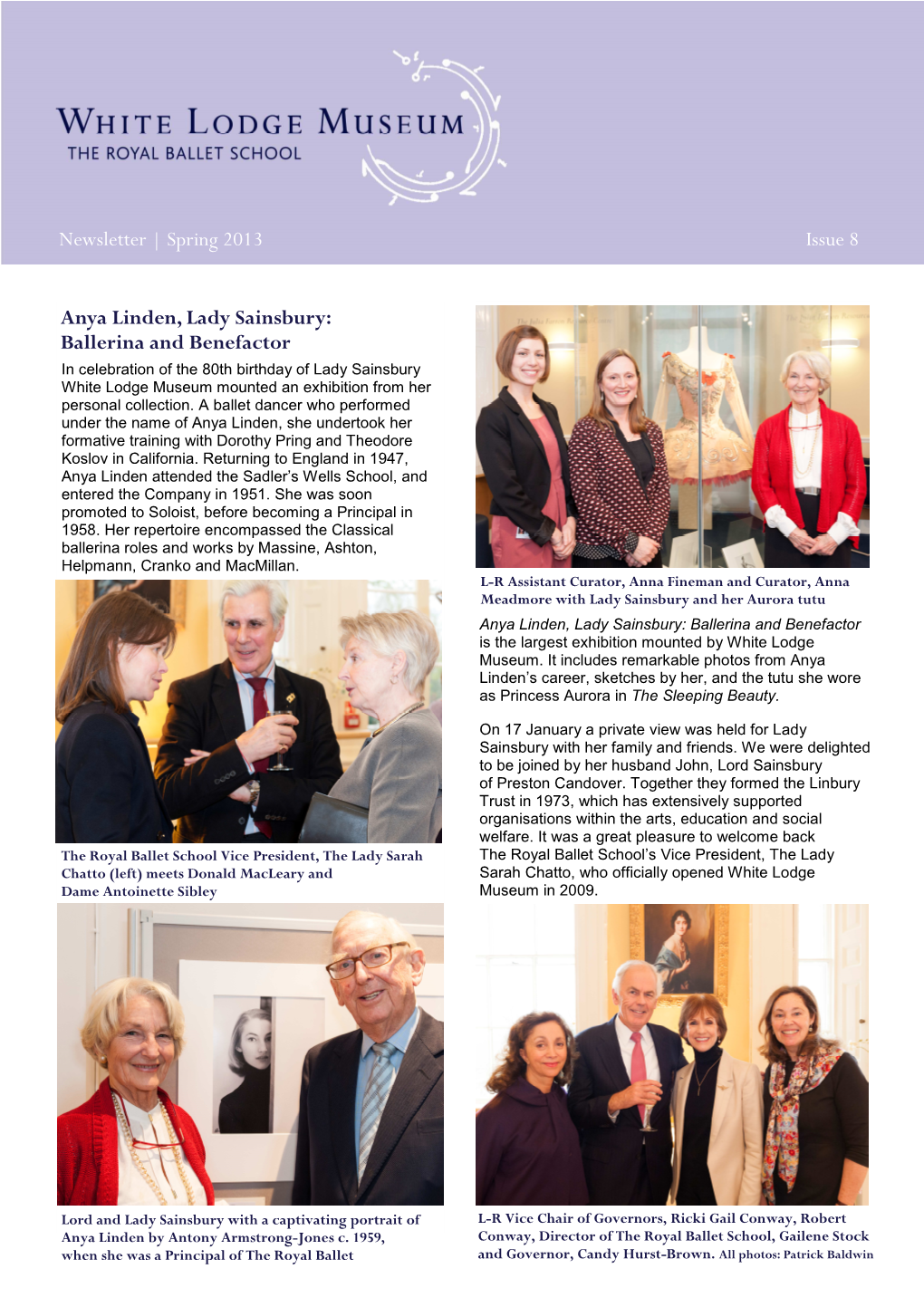 White Lodge Museum Newsletter Issue 8
