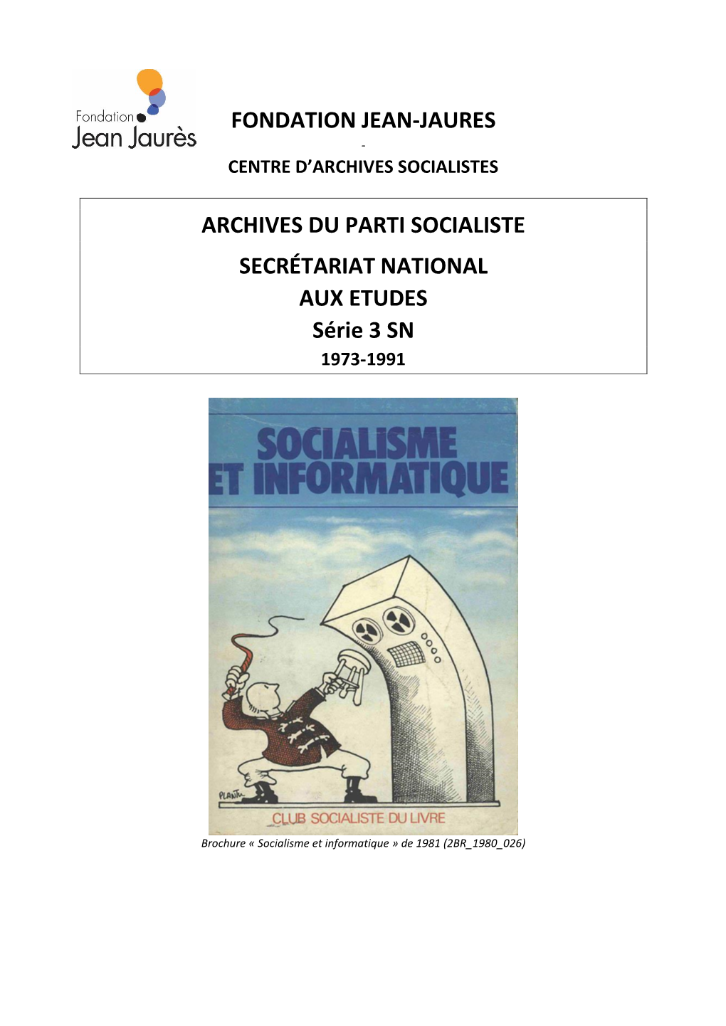 Archives Socialistes