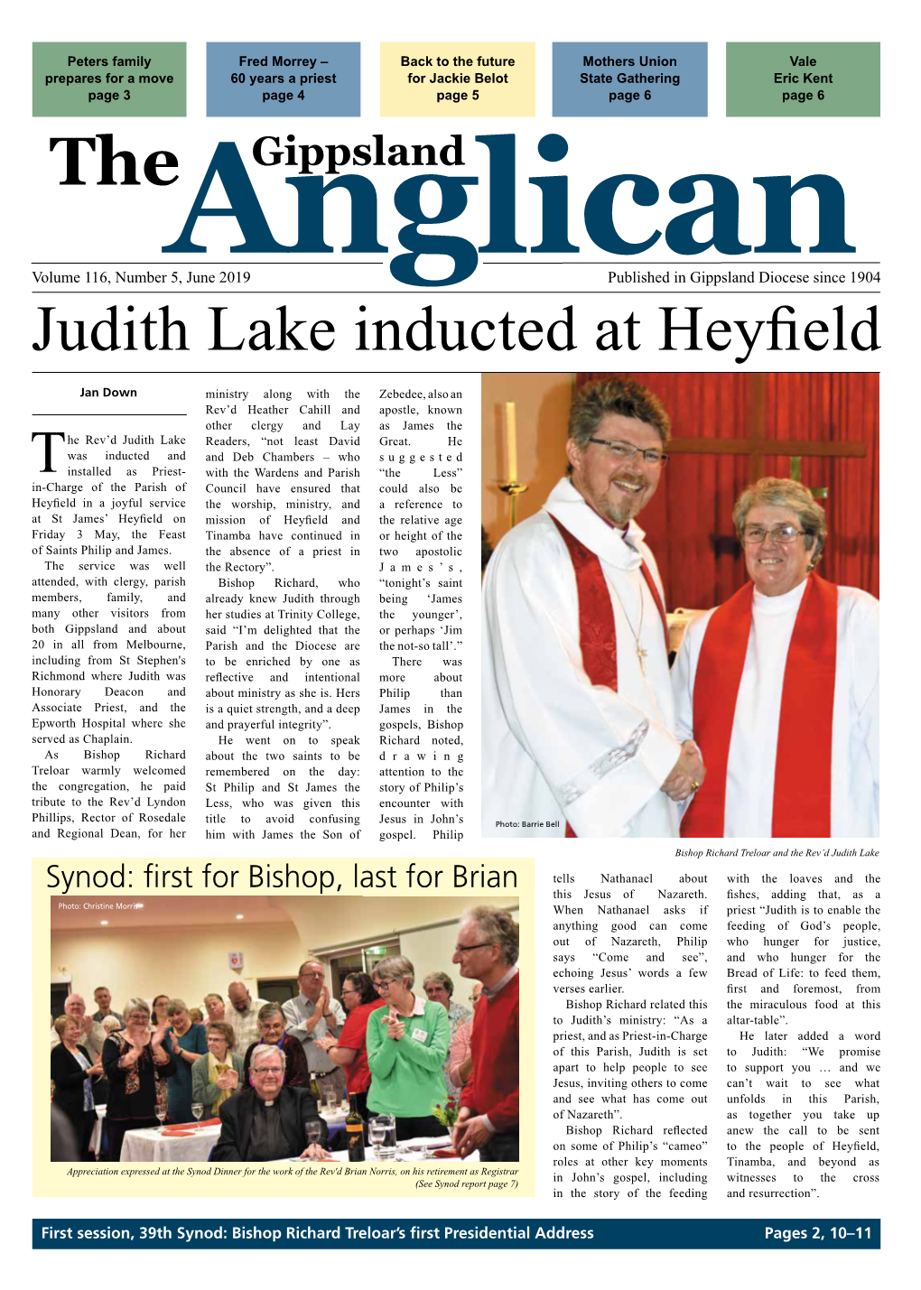 Judith Lake Inducted at Heyfield