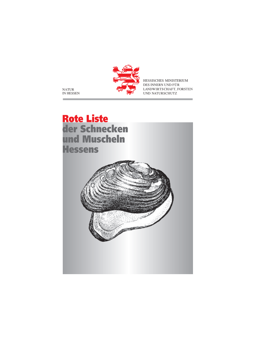 Rote Liste Der Schnecken Und Muscheln Hessens