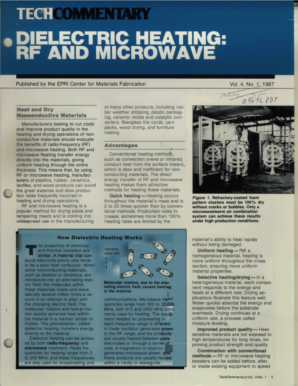 Dielectric Heating: RF and Microwave