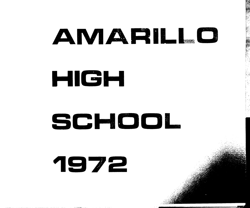 AMARILLO HIGH SCHOOL IIM Imarratlve JOHN JEIMKINS