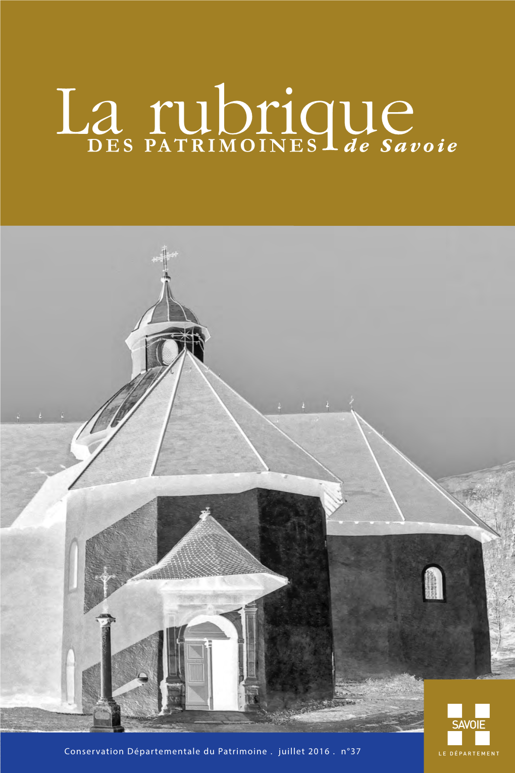 La Rubrique Des Patrimoines De Savoie N° 37