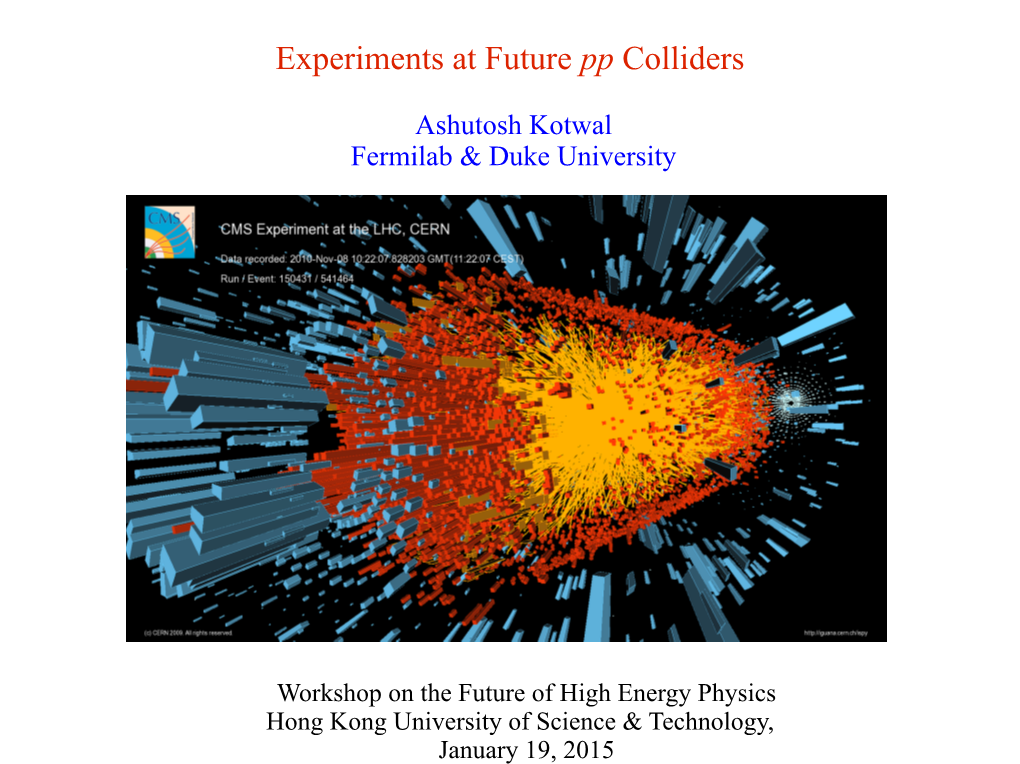 Experiments at Future Pp Colliders