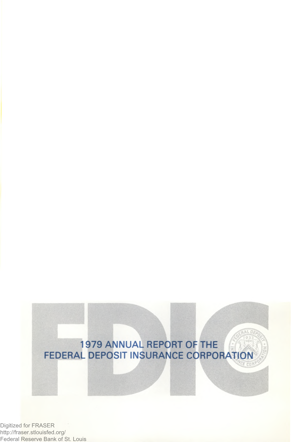 Annual Report of the Federal Deposit Insurance Corporation