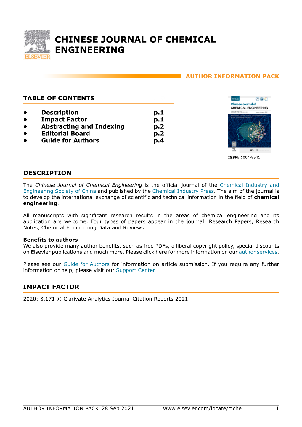 Chinese Journal of Chemical Engineering