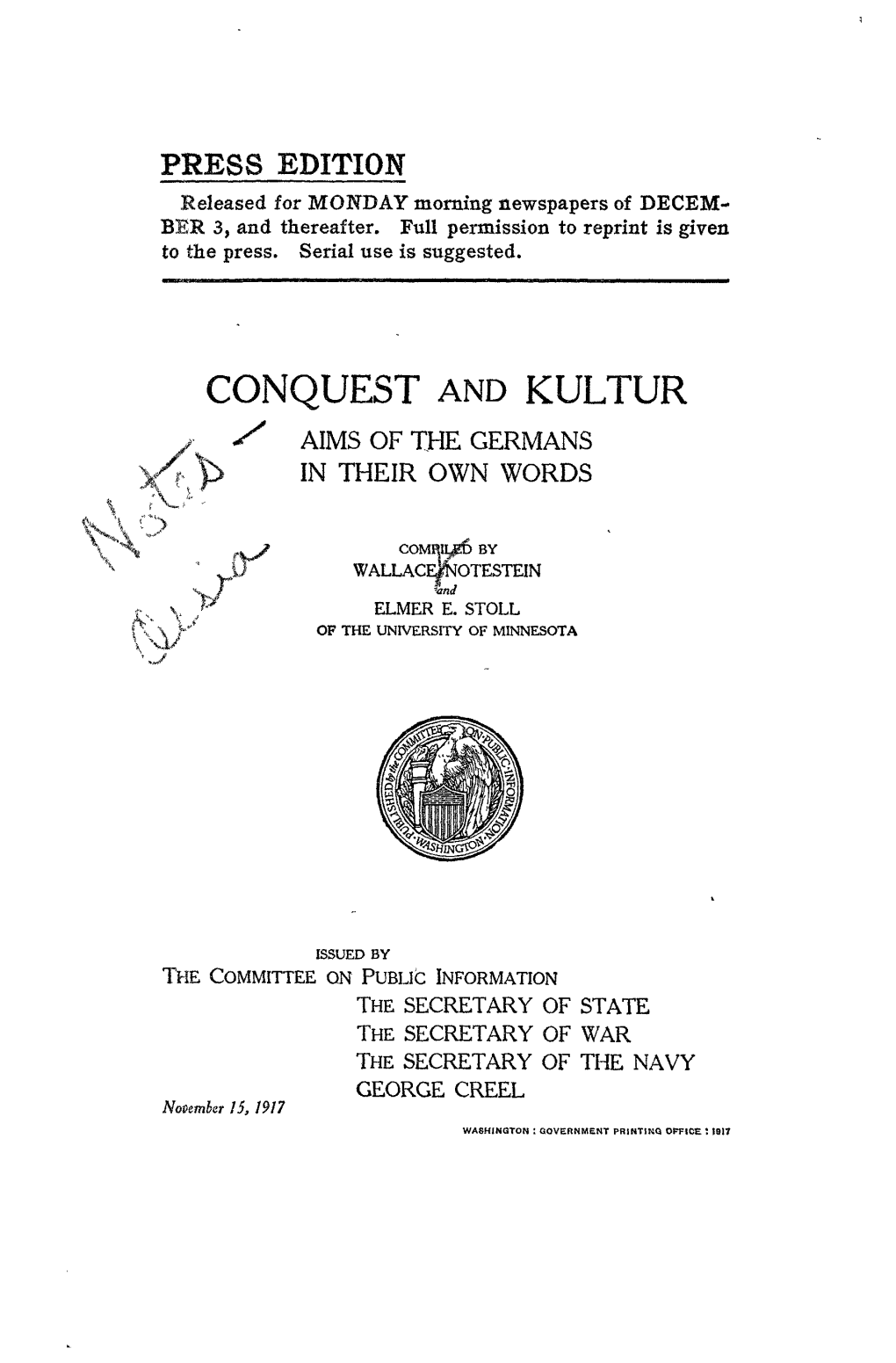 Conquest and Kultur