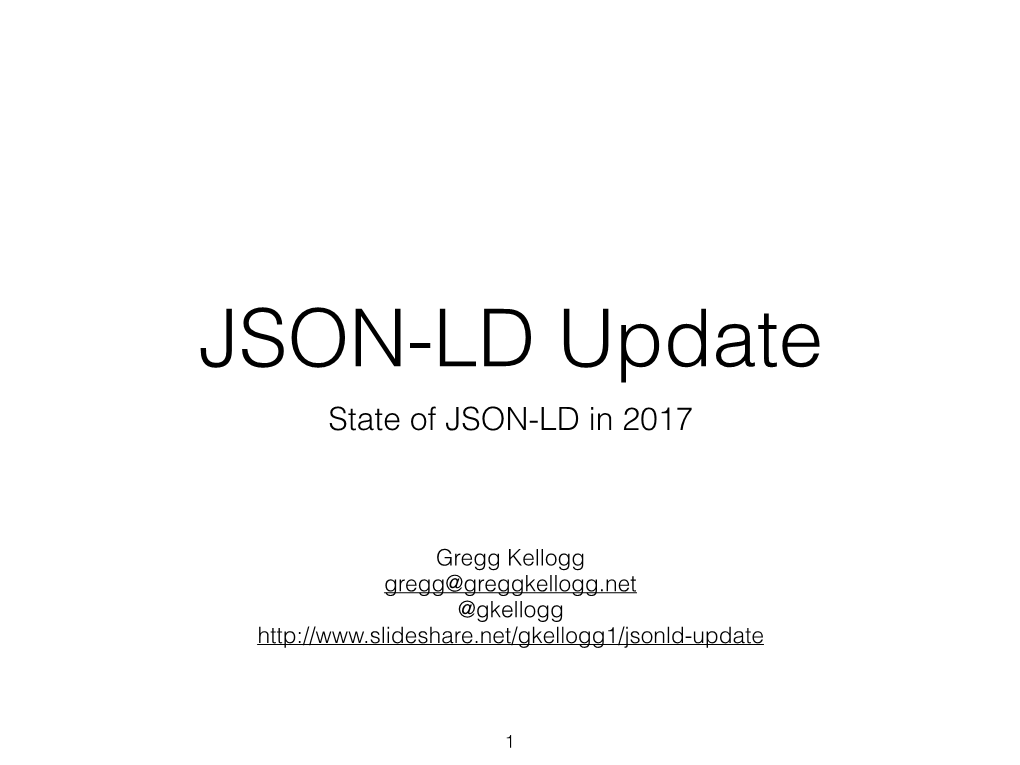 JSON-LD Update.Key