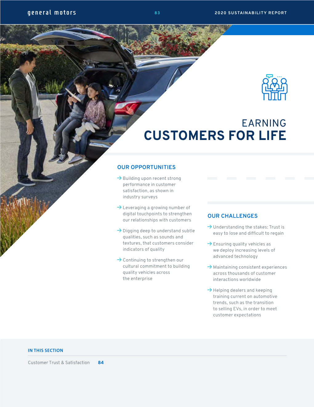 Earning Customers for Life