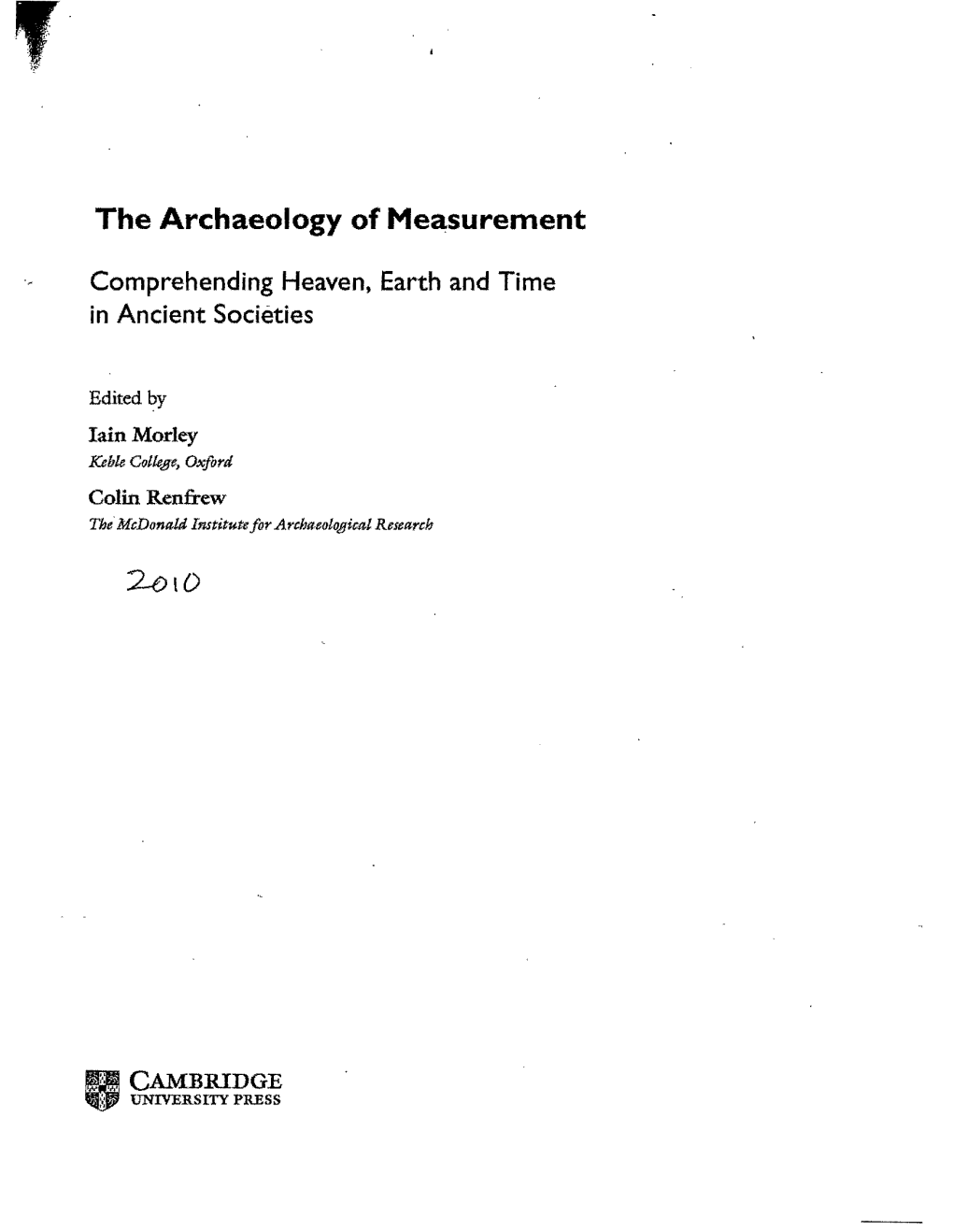 Kenoyer 2010 Measuring the Harappan World.Pdf