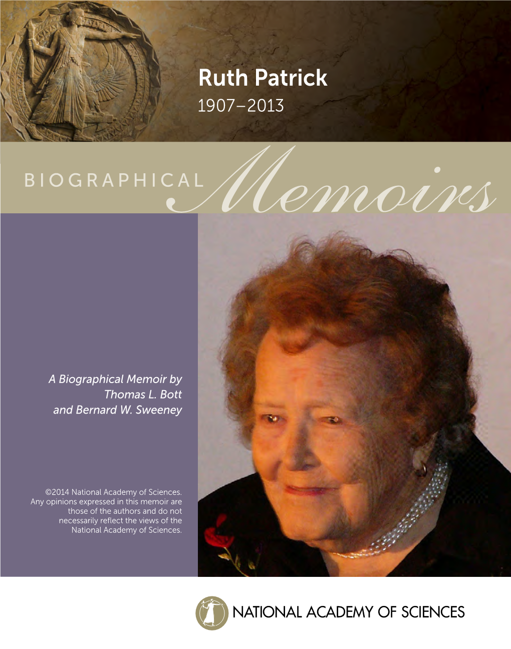 Ruth Patrick 1907–2013