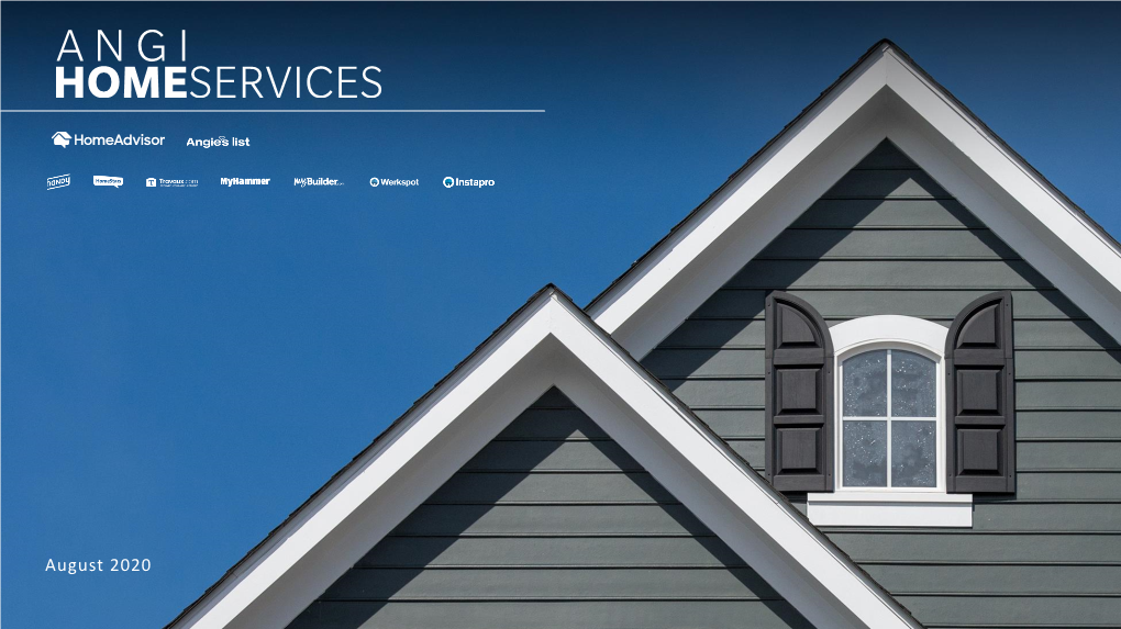 ANGI Homeservices Is Bringing the Home Services Category Online​