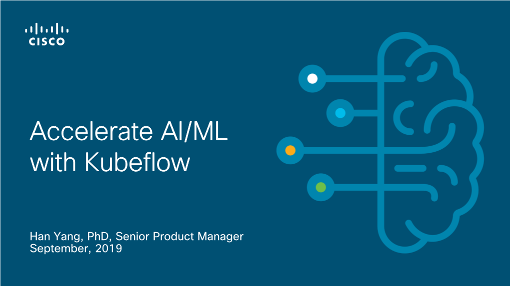 Accelerate AI/ML with Kubeflow