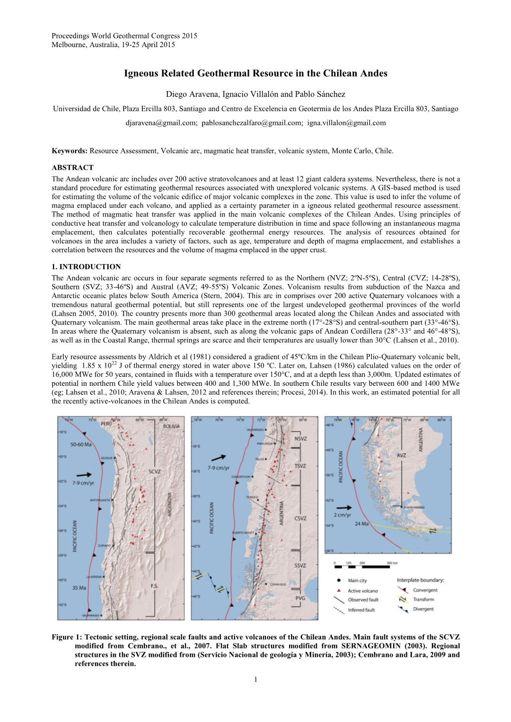 Assessment of Igneous Related Geothermal Resources in The