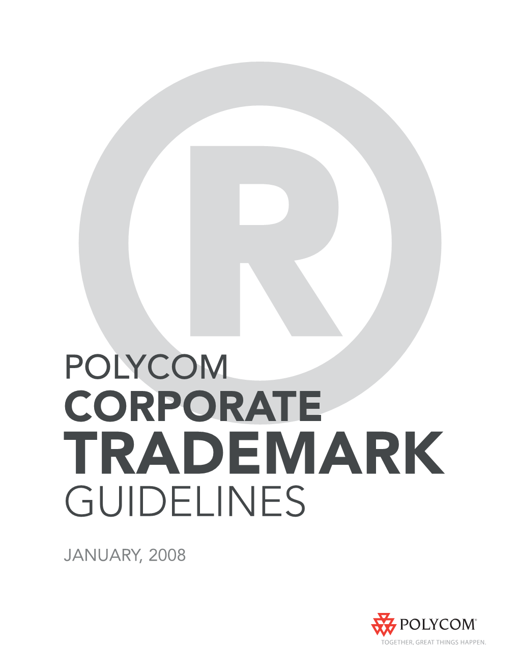 Polycom Corporate Trademark Guidelines®