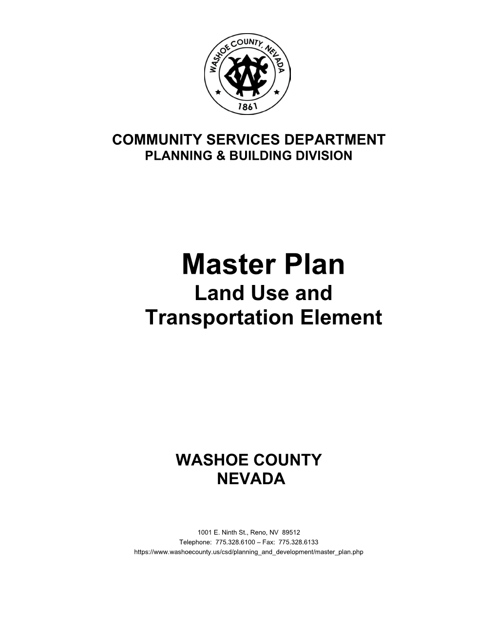 Land Use and Transportation Element