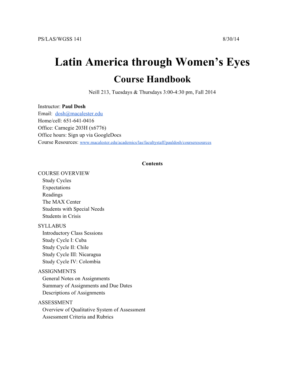 Latin America Through Women S Eyes