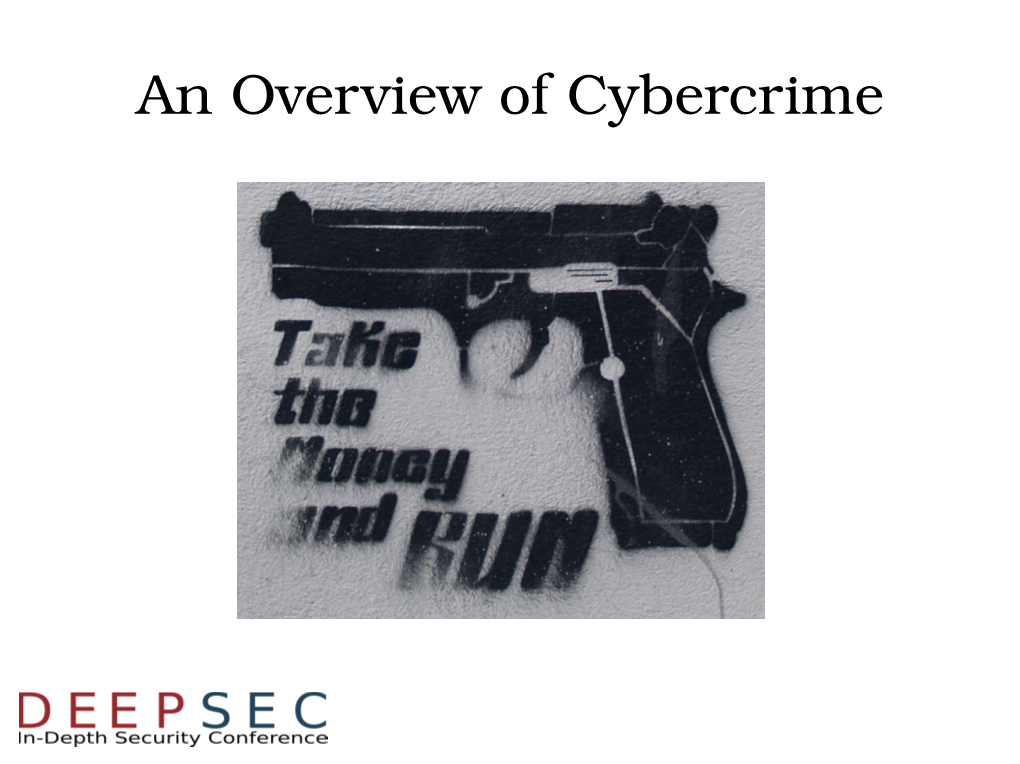 An Overview of Cybercrime Agenda