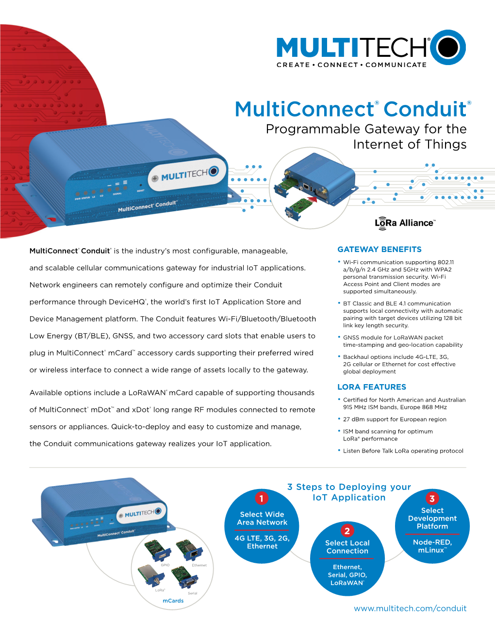 Multiconnect® Conduit® Programmable Gateway for the Internet of Things