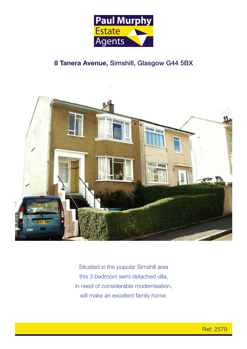 8 Tanera Avenue, Simshill, Glasgow G44 5BX