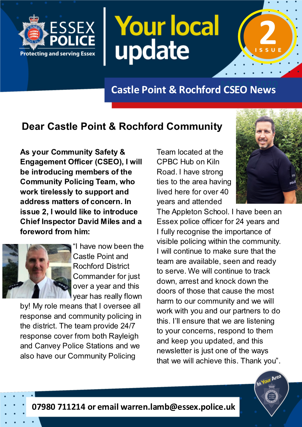 Month 2020 Castle Point & Rochford CSEO News